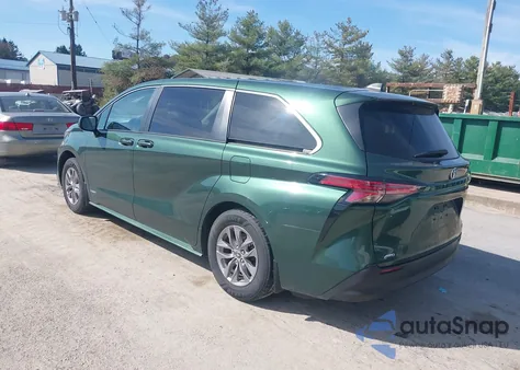 2021 Toyota Sienna Le из США, поврежденный, VIN 5TDKSKFCXMS023790